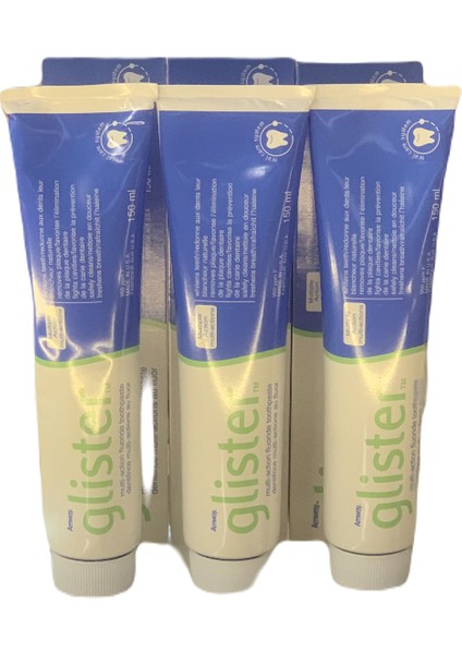 Glister Diş Macunu 150 ml 3'lü Avantajlı Paket