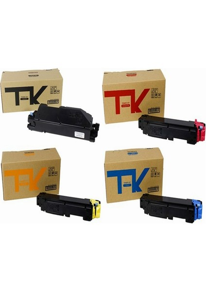 Kyocera TK-5270 Toner Seti / Ecosys M6230 / M6630 / P6230 6.000 Sayfa Chipli