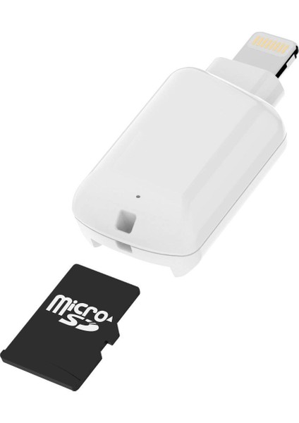 Ios Card Reader iPhone iPad Uyumlu Microsd Card Okuyucu Photofast Lightning Kart Okuyucu