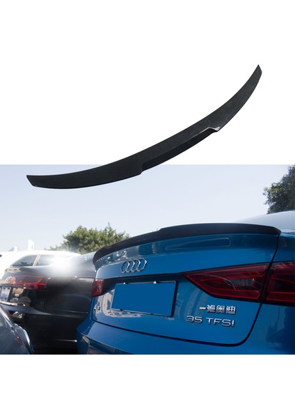 Audi A3 Sedan 2021+ M4 Spoiler Piano Black fırsatları