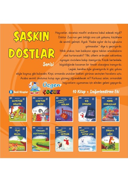 Şaşkın Dostlar Serisi - 10 Kitap + Değerlendirme Eki