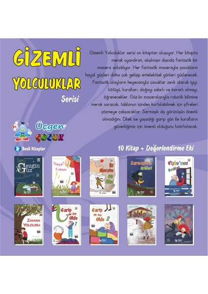 Gizemli Yolculuklar Serisi - 10 Kitap + Değerlendirme Eki