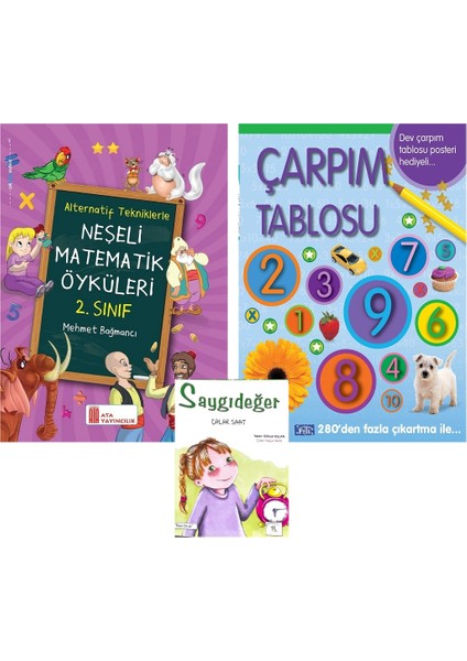 2. Sınıf Neşeli Matematik Öyküleri+Çarpım Tablosu