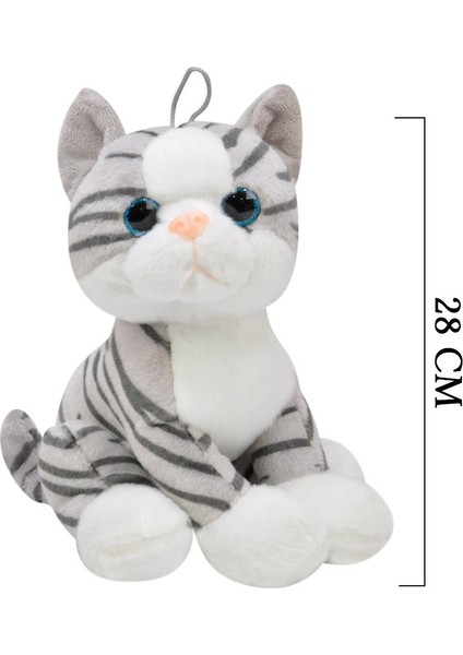 Peluş Oyuncak Kedi 28 cm fiyatları