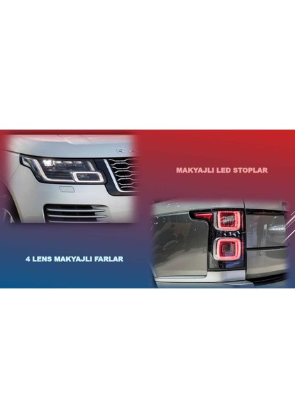 Land Rover Vogue 2013-2017 Facelıft 2018+ Body Kıt (L405 Makyajlama) fiyatları