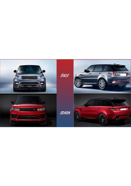 Range Rover Sport 2014-2017 Facelıft 2018+ Body Kıt (L494 Makyajlama) fırsatları