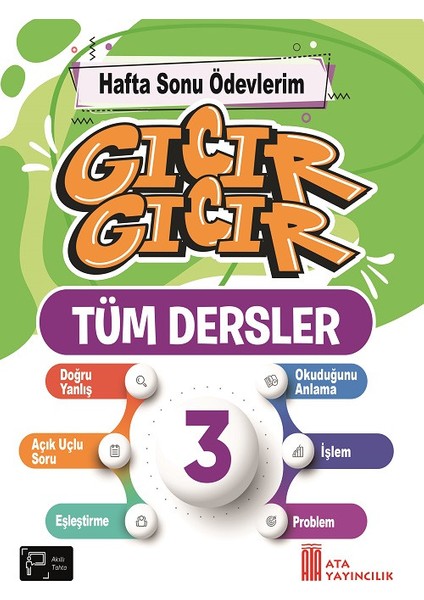 3. Sınıf Gıcır Gıcır Hafta Sonu Ödevlerim Tüm Dersler