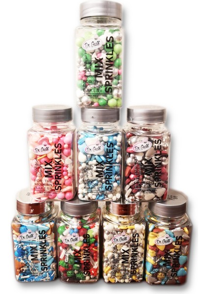 Pasta Süsleme Şekeri / Mix Sprinkles Süsleme Şekeri 100 gr No:15 fiyatları