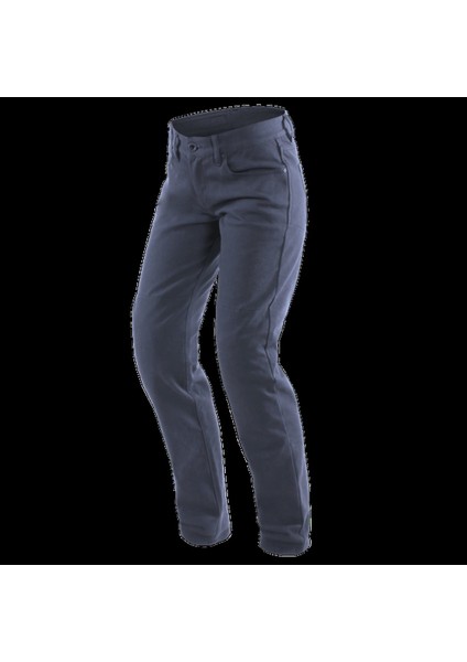 Casual Regular Mavi Kadın Motosiklet Pantolonu 26