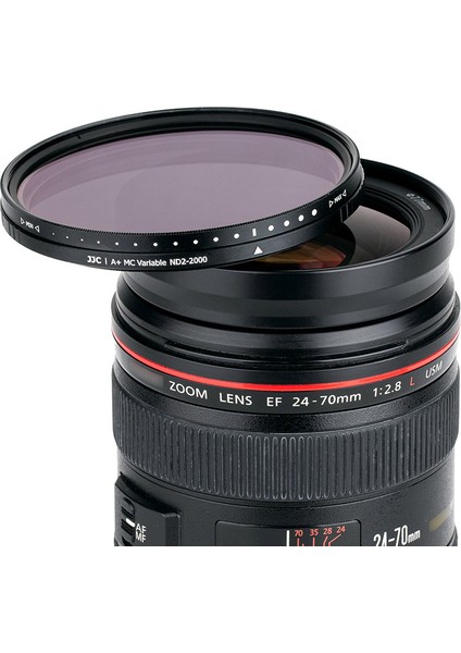 Jjc Variable Density ND2-ND2000 Ayarlanabilir Nd Filtre 72 mm