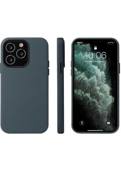 iPhone 13 Pro Max Vipas Serisi Metalize Kenarlı Deri Kılıf modelleri
