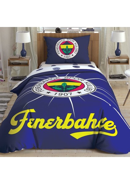 Lisanslı Fenerbahçe Light Glow Tek Kişilik Nevresim Takımı