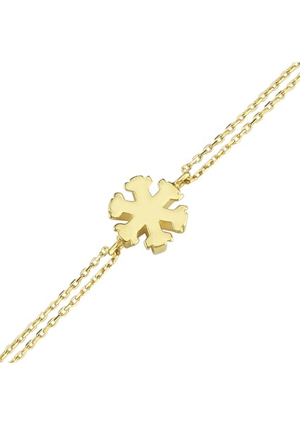 Altın Kartanesi Sade Bileklik