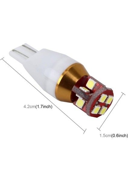 T15 3030 Geri Vites Park LED Ampülü 12 Ledli Canbus W16W 912 921