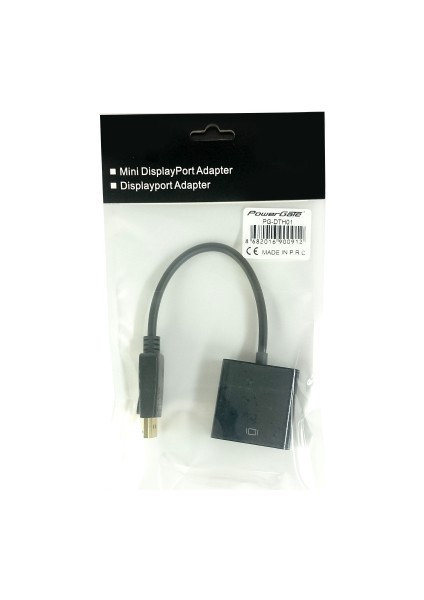 PG-DTH01 Display Port (Dp) To HDMI Çevirici Adaptör