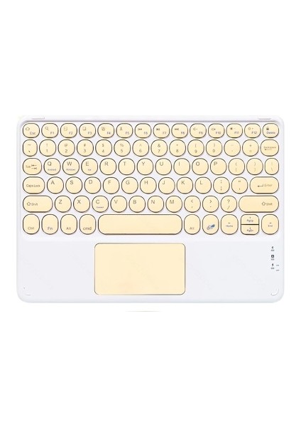 Huawei Mediapad T3 10 9.6 Inç Bluetooth Klavye Touchpad Wifi Kablosuz Q Klavye