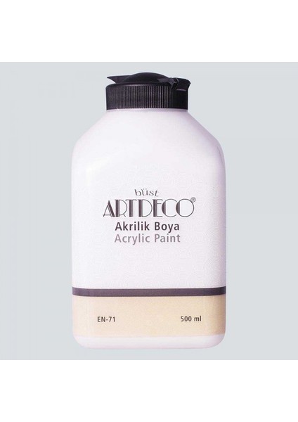 Akrilik Boya 500 ml Koton Beyaz 3008