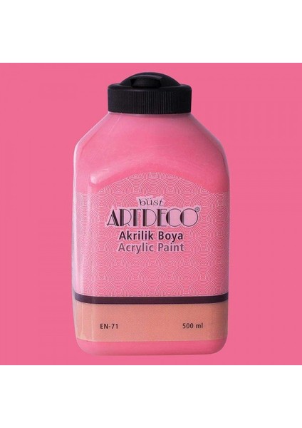 Akrilik Boya 500 ml Sıcak Pembe 3017