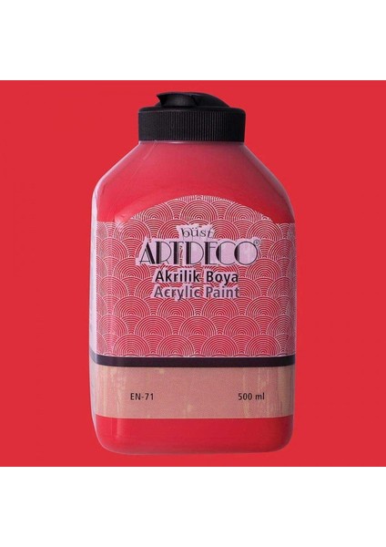 Akrilik Boya 500 ml Domates Kırmızı 3043