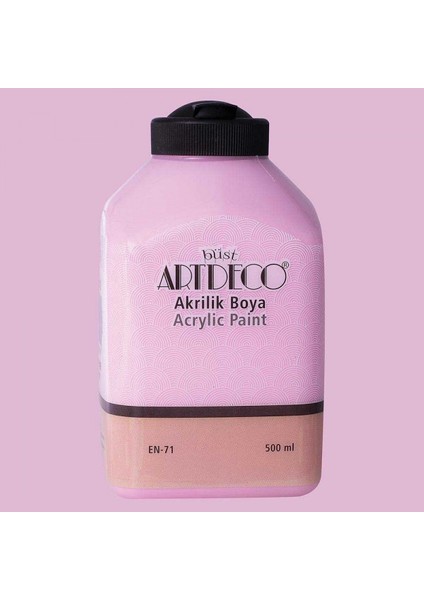 Akrilik Boya 500 ml Şakayık Pembe 3018