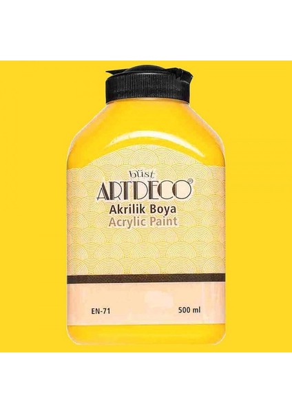 Akrilik Boya 500 ml Koyu Sarı 3602