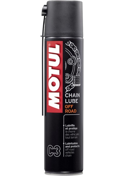 C3 Offroad Motosiklet Zincir Yağı 400 ml