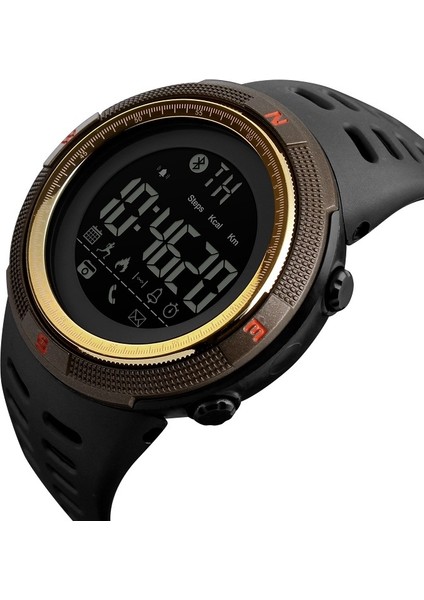 Skmeı 1250 Erkekler Açık Su Geçirmez Spor Dijital Izle Çok Fonksiyonlu Izle (Kahve / Altın) (Yurt Dışından)