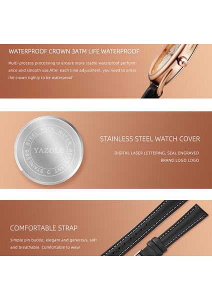 Yazol Bayanlar Aydınlık Kuvars Izle (537 Altın Kabuk Siyah Tepsi Kırmızı Kemer) (Yurt Dışından) fiyatları