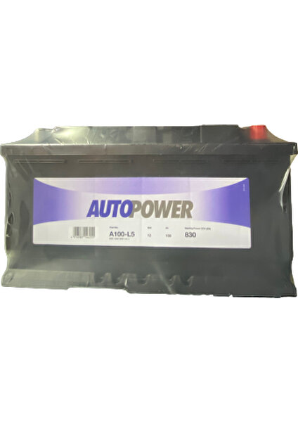 AUTO POWER 12 Volt 100 Amper Autopower Akü