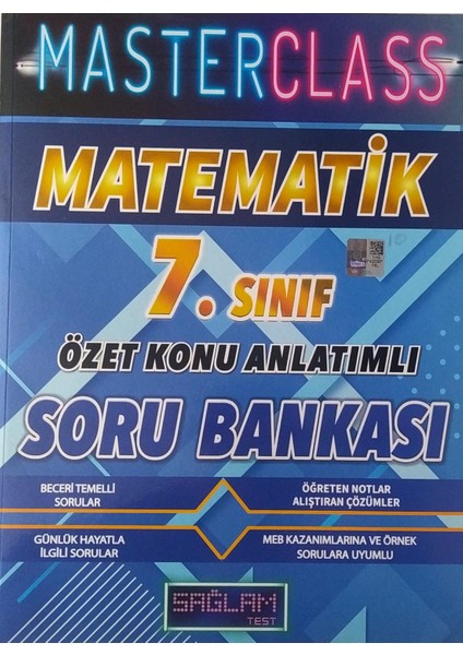Masterclass Matematik 7. Sınıf Soru Bankası