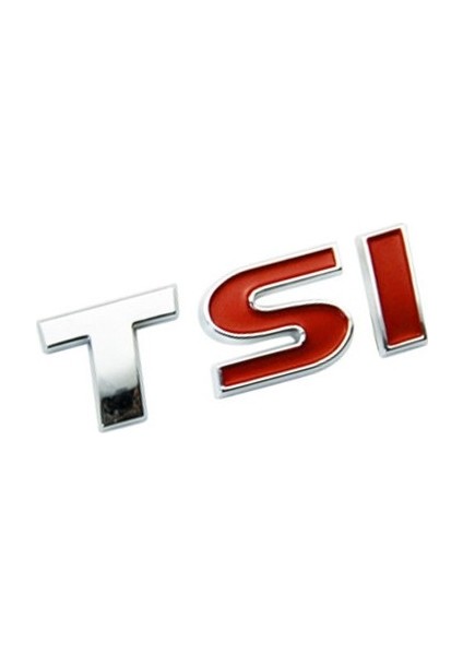 Tsi Çift Kırmızı Tiguan Yazı