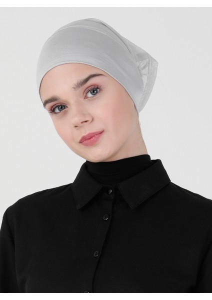 Dikişsiz Bone - Açık Gri - Ecardin fiyatları