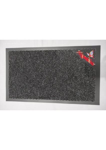 Kelebek Sticker Pvc Taban Çelik Kapı Önü Paspas 40 x 60 ( Nop Desen )