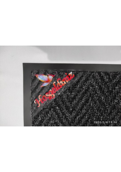 Kelebek Sticker Pvc Taban Çelik Kapı Önü Paspas 40 x 60 ( Çavuş Desen ) fiyatları