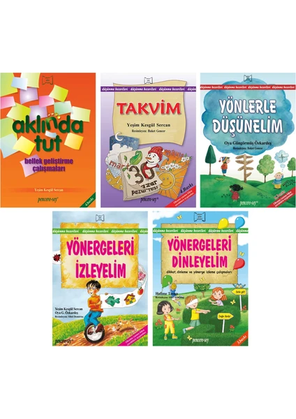 Pencere Sey Düşünme Becerileri 2. Set 5 Cilt  -Yeşim Kesgül Sercan