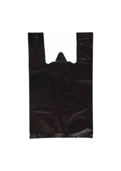 1 kg Küçük Boy Siyah Atlet Poşet