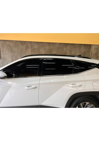 Hyundai Tucson Krom Cam Çıtası 6 Parça 2020> Paslanmaz Çelik fırsatları