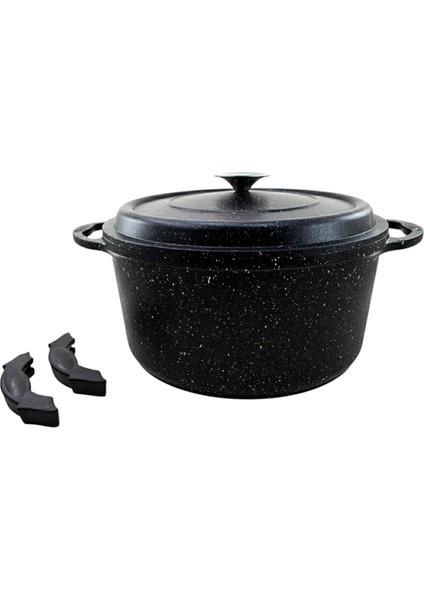 Döküm Granit Derin Tencere 24 cm