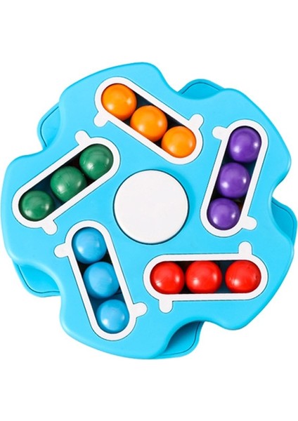 Rubik Küp Çocuk Eğitici Oyuncak - Mavi (Yurt Dışından)