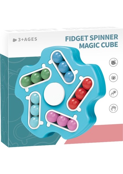 Rubik Küp Çocuk Eğitici Oyuncak - Mavi (Yurt Dışından) modelleri