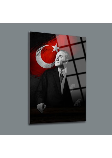 Atatürk 11 Cam Tablo-Atatürk Tablosu