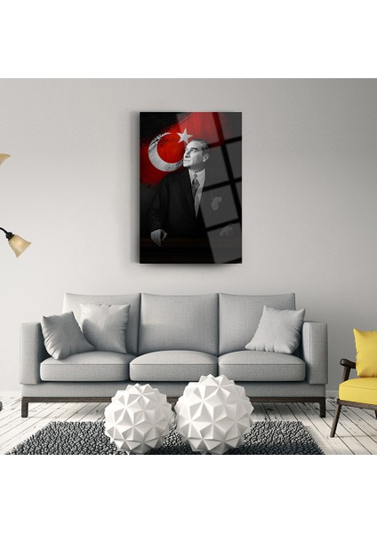 Atatürk 11 Cam Tablo-Atatürk Tablosu fiyatları