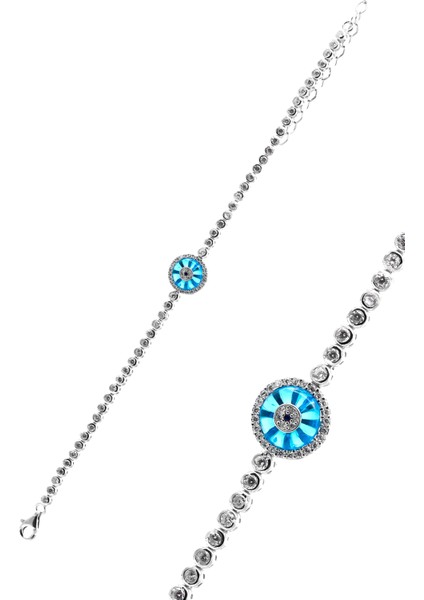 Su Yolu Model Taşlı 925 Ayar Gümüş Bileklik-Stok Kodu 201020059 fiyatları