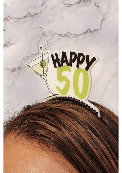 Happy 50 Taç, 50 Yaş Doğum Günü Tacı