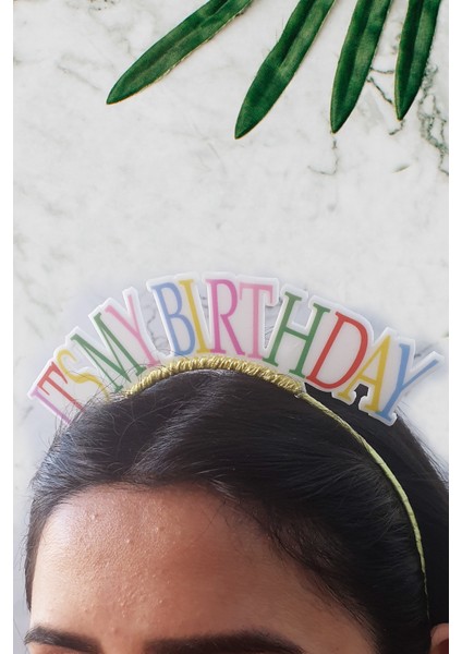 It's My Birthday Tacı, Doğumgünü Tacı, Renkli