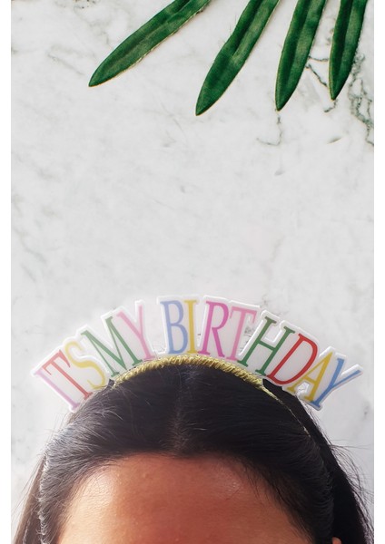It's My Birthday Tacı, Doğumgünü Tacı, Renkli fiyatları