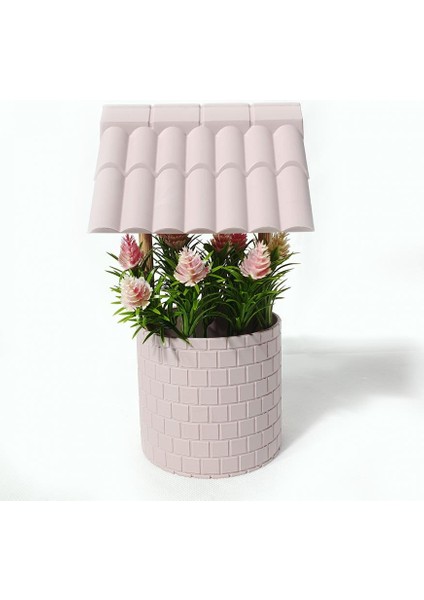 Kuyu Model Saksıda Dekoratif Çiçek
