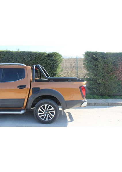 Nissan Navara Kobra Roll Bar Çap:76 Siyah 2016 ve Sonrası modelleri