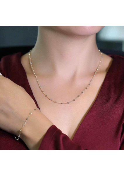 Zarif Altın Dorika Toplu Set 4.50 Gram