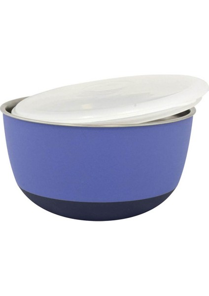 With Lid Bowl Mama ve Su Kabı 1600ML Purple